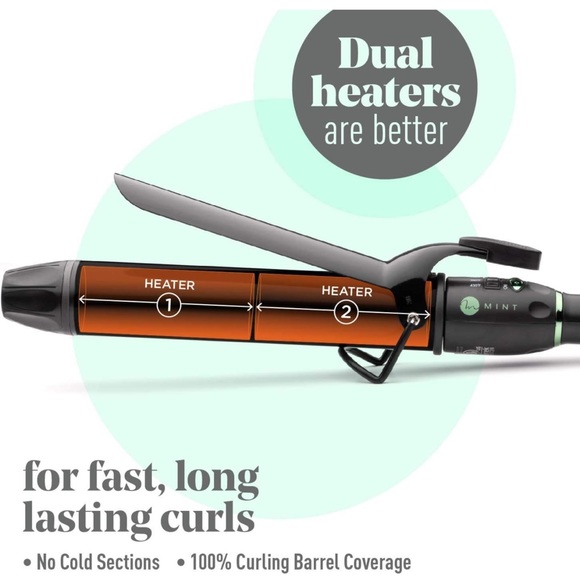 Mint curling iron - Picture 2 of 9